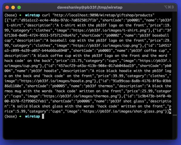 Pb33f io Get Started With Wiretap